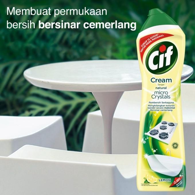 CIF Cream Pembersih Serbaguna Lemon Botol 660g murah