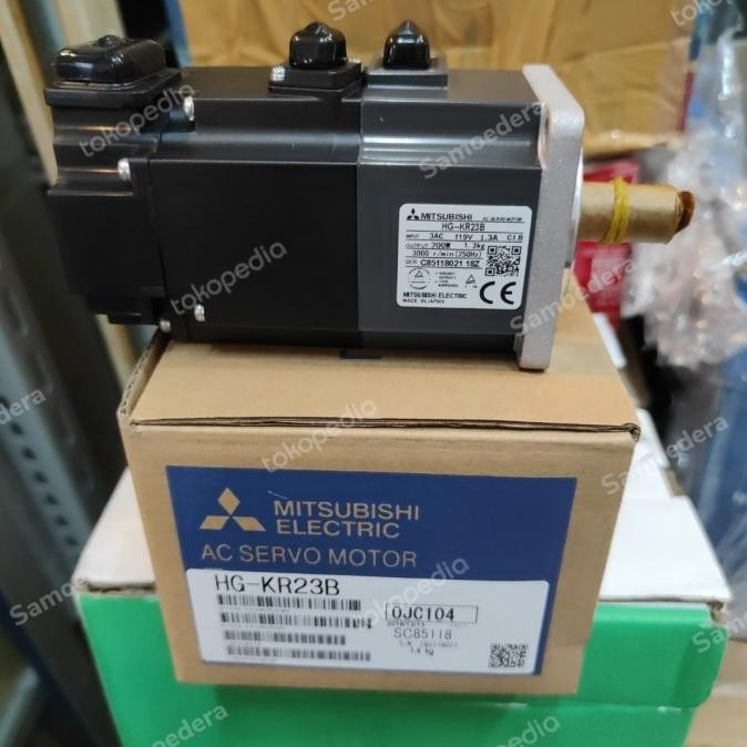 Hg-Kr23B 200W With Brake Servo Motor Mitsubishi New Stok