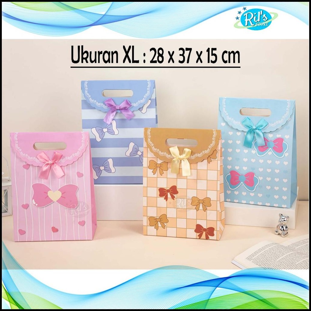 

Ready Paperbag Glossy Premium Xl 28X15X37 Cm - Paperbag Party Pond - Kado - Xl - Pita Pond Bagus {Terlaris|Best Seller}