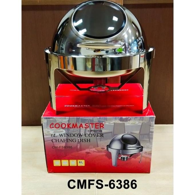 COOKMASTER Window Cover Chafing Dish / Food Warmer 6 L CMFS6386