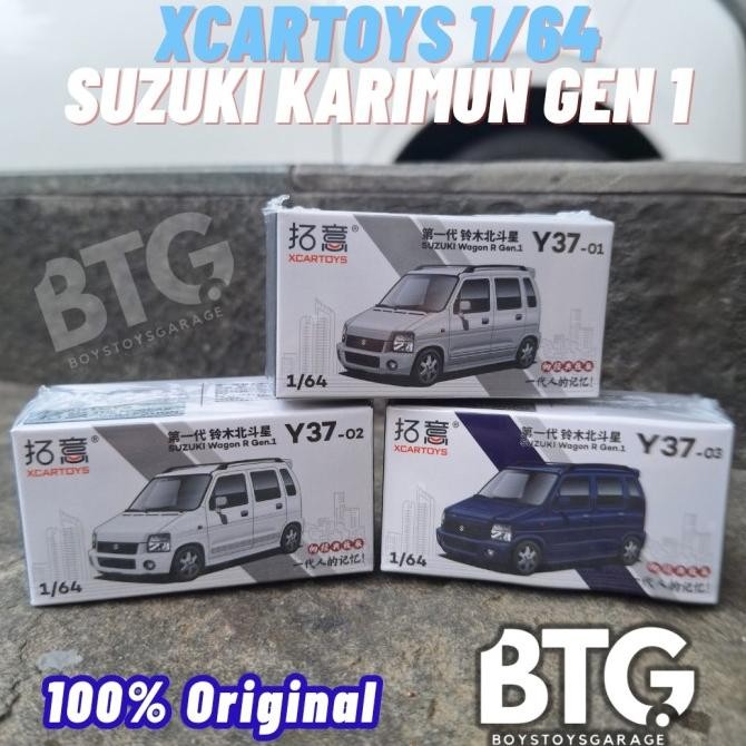 XCARTOYS SUZUKI KARIMUN KOTAK 1/64 DIECAST Y37 SUZUKI WAGON R DIECAST 2104T