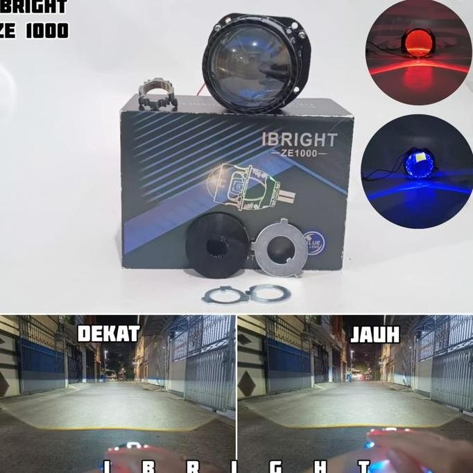 Ibright Ze 1000 - Biled 2.5Inc Blue Lens Co