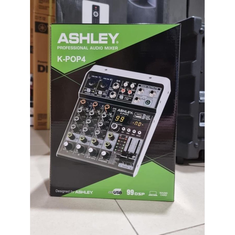 Mixer Audio Ashley K-Pop 4 / Audio Mixer Ashley K-Pop 4 Co