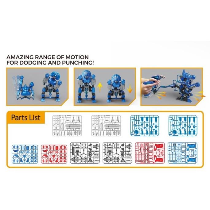 Promo Mainan Hydraulic Boxing Dino 2In1 Diy Mainan Rakitan 2 Robot Dino Boxing