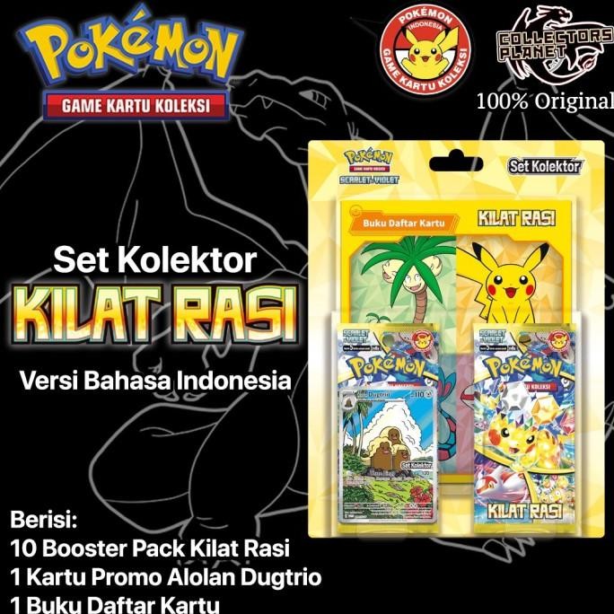 Promo Set Kolektor Kilat Rasi Pokemon Tcg Indonesia