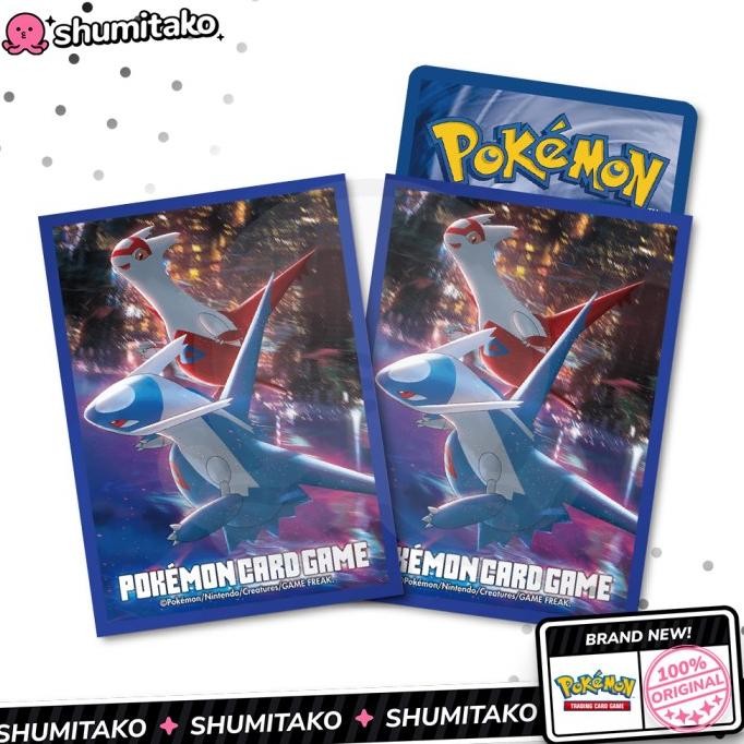 Promo Pokemon Center Original Tcg Accessories Latios Latias Sleeves