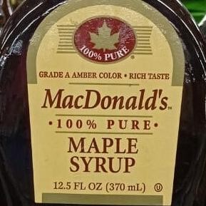 

#@#@#@#@] mc donald's maple syrup 370ml