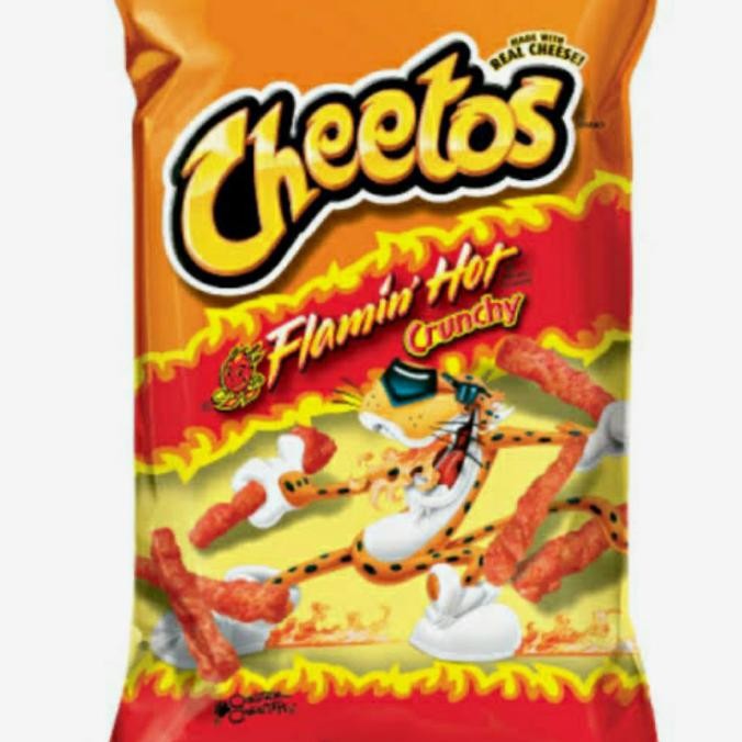 

:0:0:0] cheetos flamin hot crunchy 226gr