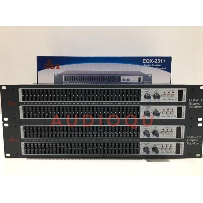 Equalizer Dbx Eqx 231+Sub / Eqx231 / Eqx-231 Plus Subwoofer New Co