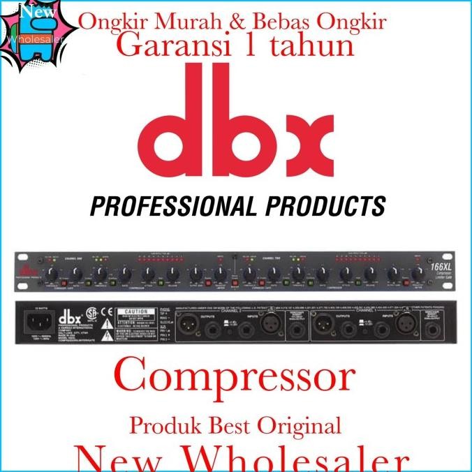 Compressor Dbx166Xl By Harman Audio Dbx 166 Xl 1 Tahun Co