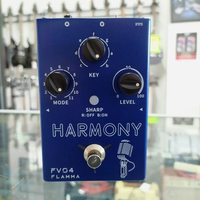 Flamma Fv04 Harmony Vocal Pedal With Reverb Effect, Efek Vokal Co
