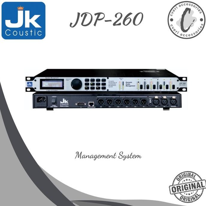Jk Coustic Jdp260 Equalization Management Original Dlms Jdp-260 Co