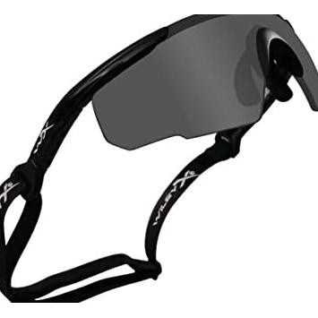 Terlaris Kacamata Safety/Sepeda/Sport Wiley X Saber -Smoke Grey