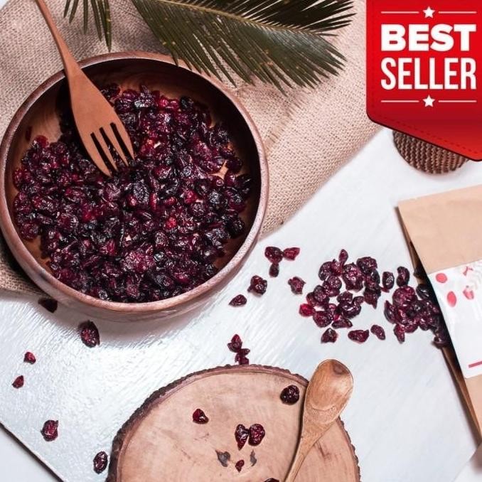 

Organic Paradise Dried Cranberry 1 Kg / Buah Cranberry Kering 1 Kg Import USA
