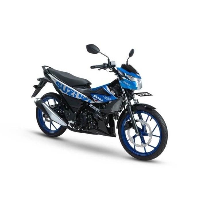 Striping Sticker Satria Fu Injeksi Fu Fi Solarize Silver Tritone Sgp Original Dan Terpercaya