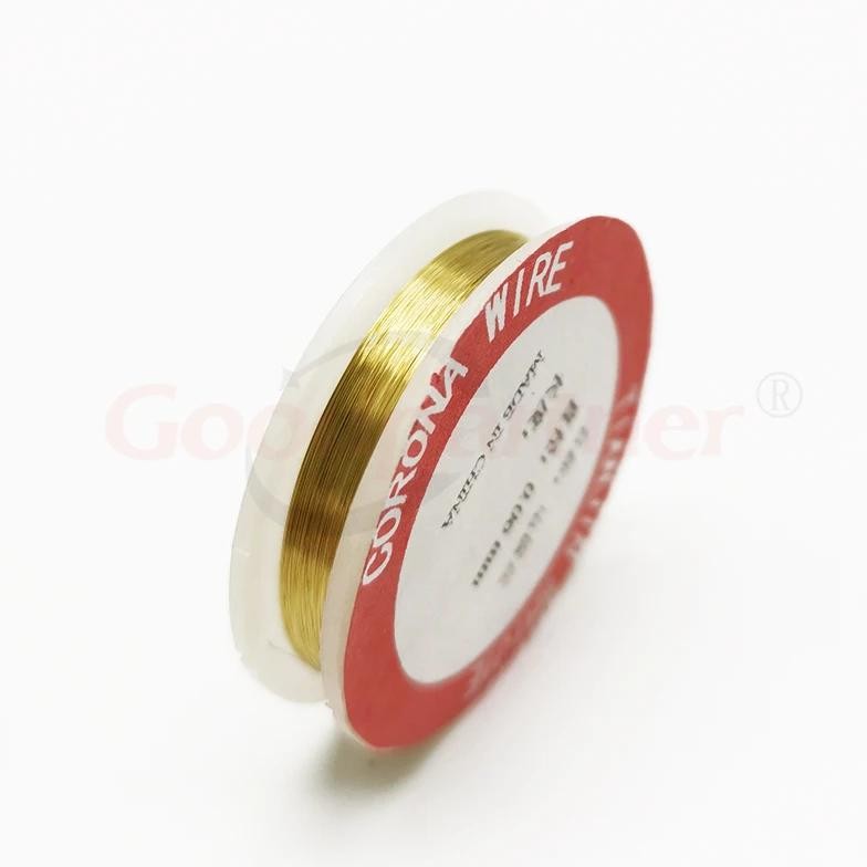 IMPORT 1X GOODPARTNER PRINTER COPIER PARTS 0.06MM GOLDEN CORONA WIRE ELECTRODE TUNGSTEN WIRE FOR KYO