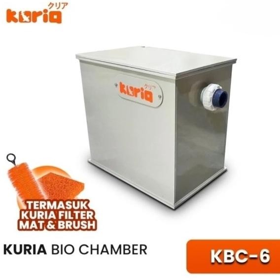 Bisa Gosend Kuria Bio Chamber Filter Kolam Karantina Koi Predator Goldfish Koki Kbc6