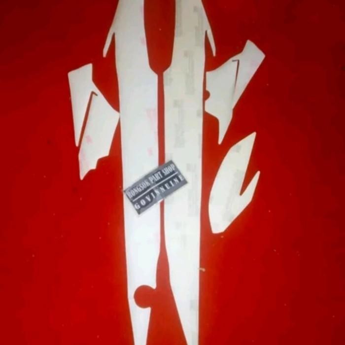Striping Stiker Sticker Lis Yamaha Force1 Force 1 Merah Stok Lama Nos Original Dan Terpercaya