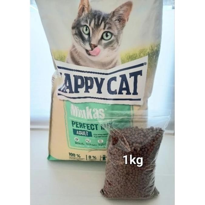 Grosir Happy Cat Perfect Mix 1Kg Happy Cat Minkas Perfect Mix 1 Kg Makanan Kucing Catfood Dryfood Ha
