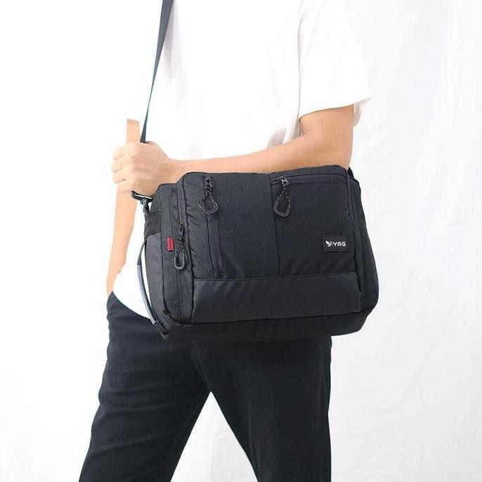 Tas Selempang Slingbag Tas Laptop 14inch & Tablet 12inch Tas Kerja Tas Selempang Traveling Marco Pri