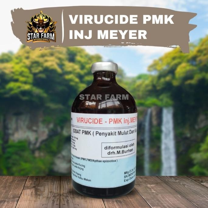 Grosir Obat Pmk Virucide 100Ml - Obat Pmk (Penyakit Mulut Dan Kuku Pada Hewan) - Star Farm