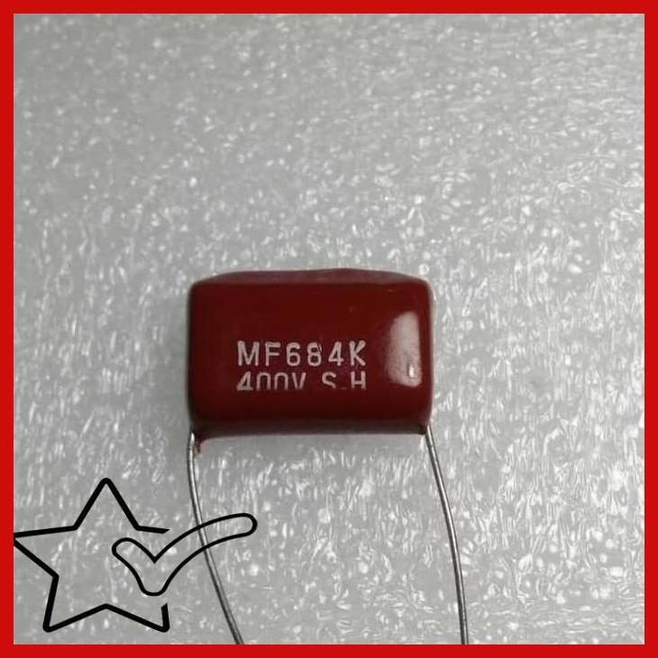 [DRE] Milar Kapasitor Capasitor 684k 684 0,68uf 0,68 mikro uF 400 400v volt