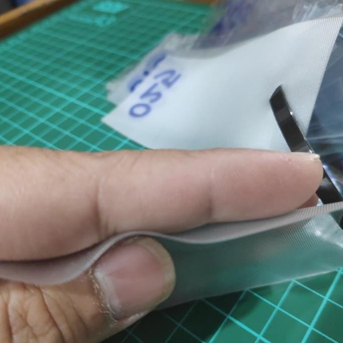 

Plastik Mika Lemas Lembek Lembut BURAM 0.30 mm JUAL PER METER murah