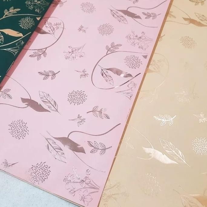 

Kertas kado foil BUNGA (5 lembar) murah