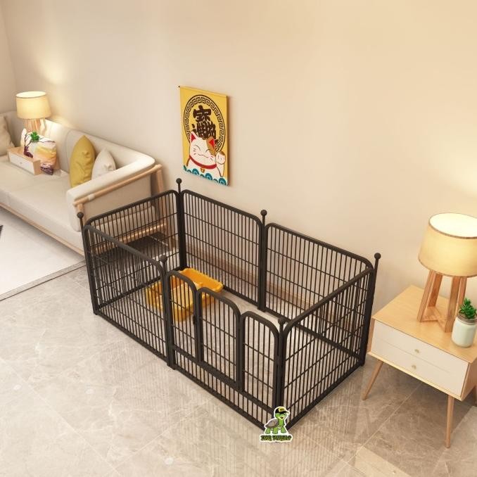 Promo Kandang Anjing Kucing Premium Besar Pagar Anjing Dog Fence Kuat Kokoh