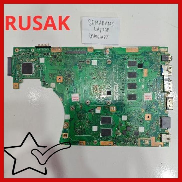 [SLS] Mainboard ASUS X455L Mobo Motherboard Mesin Laptop Mati Rusak