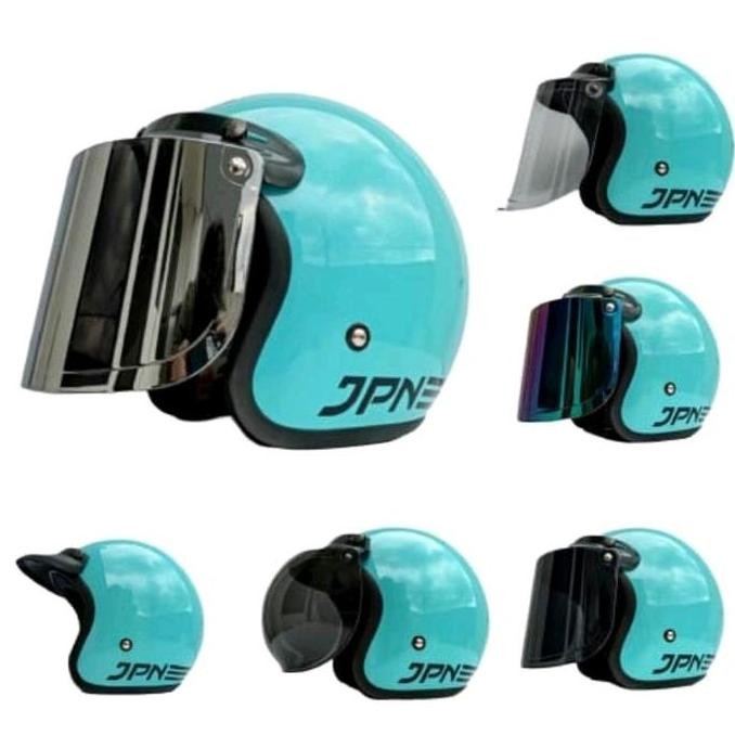 PROMO HELM BOGO JPN ARC CLASSIC ORIGINAL KACA DATAR INJAK SNI//HELM BOGO JPN ARC ORIGINAL KACA DATAR