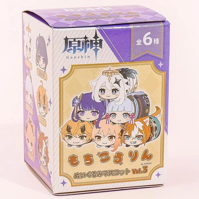 GENSHIN IMPACT  MOCHIKORORIN PLUSHIE MASCOT VOL. 3 BLIND BOX 2104T