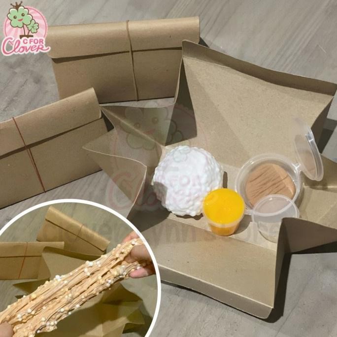 fbx-4 SLIME NASI PADANG SET BY CFORCLOVER lucu mainan unik bukan makanan Termurah