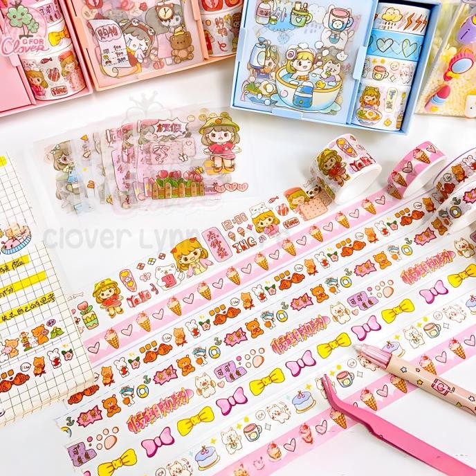 

aq-54 STICKER SET BOX WITH 4 SOLASI Hemat