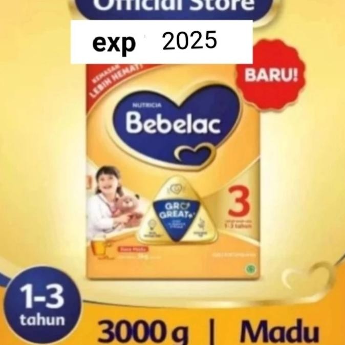 Promo Bebelac 3 Madu 3000Gr