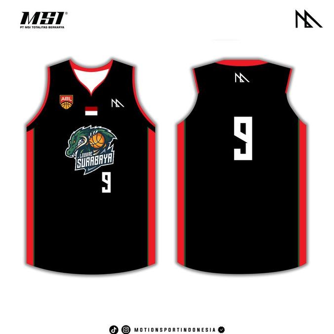 Sale Jersey Basket Msi - Louvre Abl 2023 Black