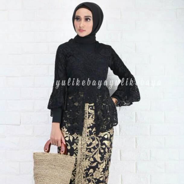 ''Terlaris" Set Kebaya Bali Muslim / Kebaya Lonceng Hijab