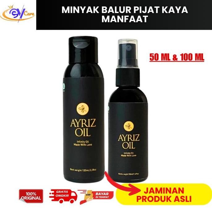 Murah Ayriz Oil Minyak Terapi Herbal Ukuran Travel 50Ml Dan 100Ml