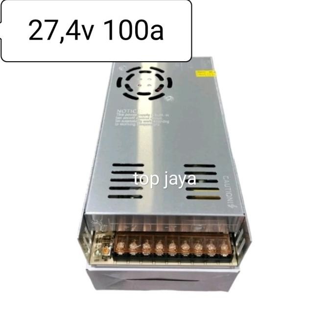 Power Supply Top Jaya 27,4V 100A New Stok
