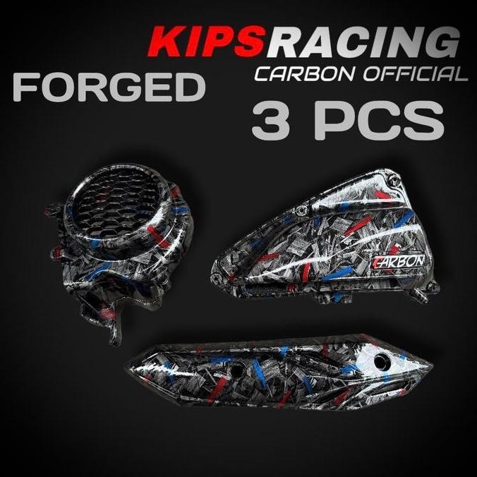 PAKET CARBON FORGED BEAT DELUX CARBON 3 PCS / PAKET CARBON FORGED  BEAT LED 2020-2023 PAKET CARBON F