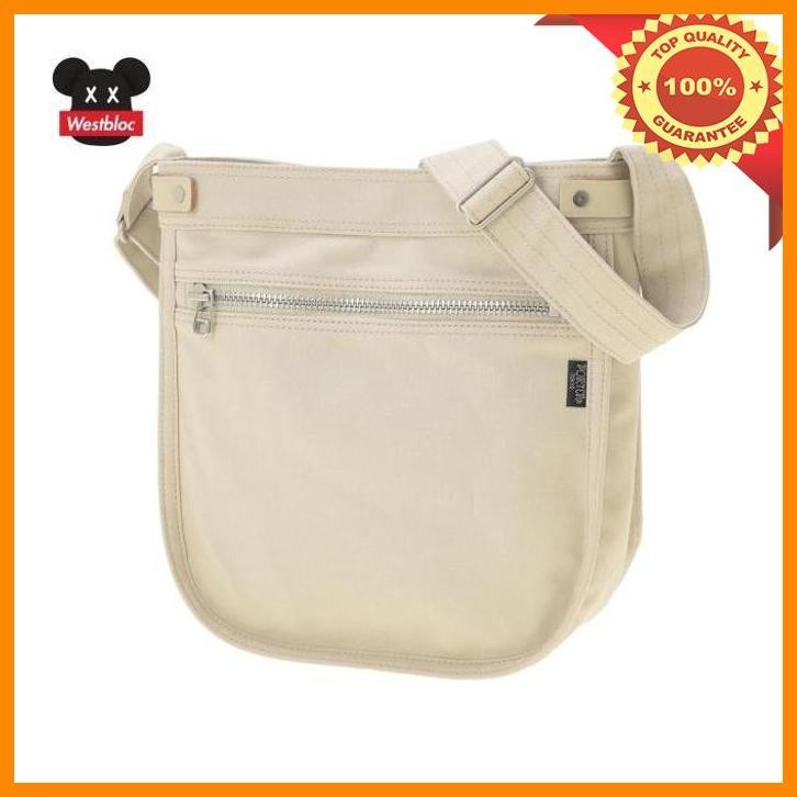 [WES] PORTER NAKED BOOK SHOULDER BAG (S) TAS YOSHIDA KABAN JAPAN BEIGE