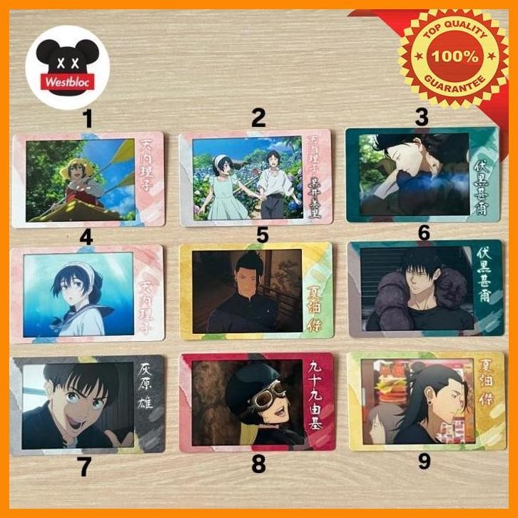 [WES] JUJUTSU KAISEN JJK SNAP CARD VOL.2 PHOTO CHEKI TOHO ANIMATION MADE IN JAPAN ENSKY OFFICIAL GOO