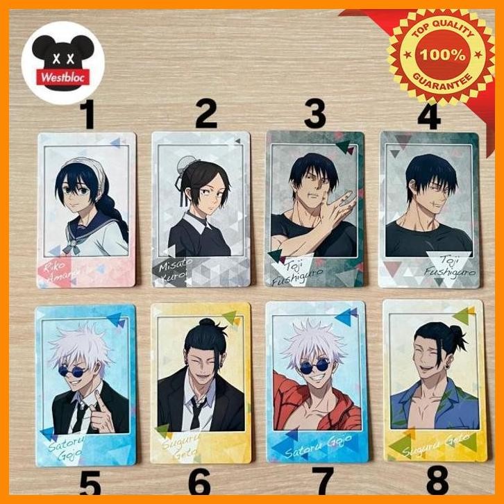 [WES] JUJUTSU KAISEN JJK SNAP CARD VOL.2 PHOTO CHEKI TOHO ANIMATION MADE IN JAPAN ENSKY OFFICIAL GOO