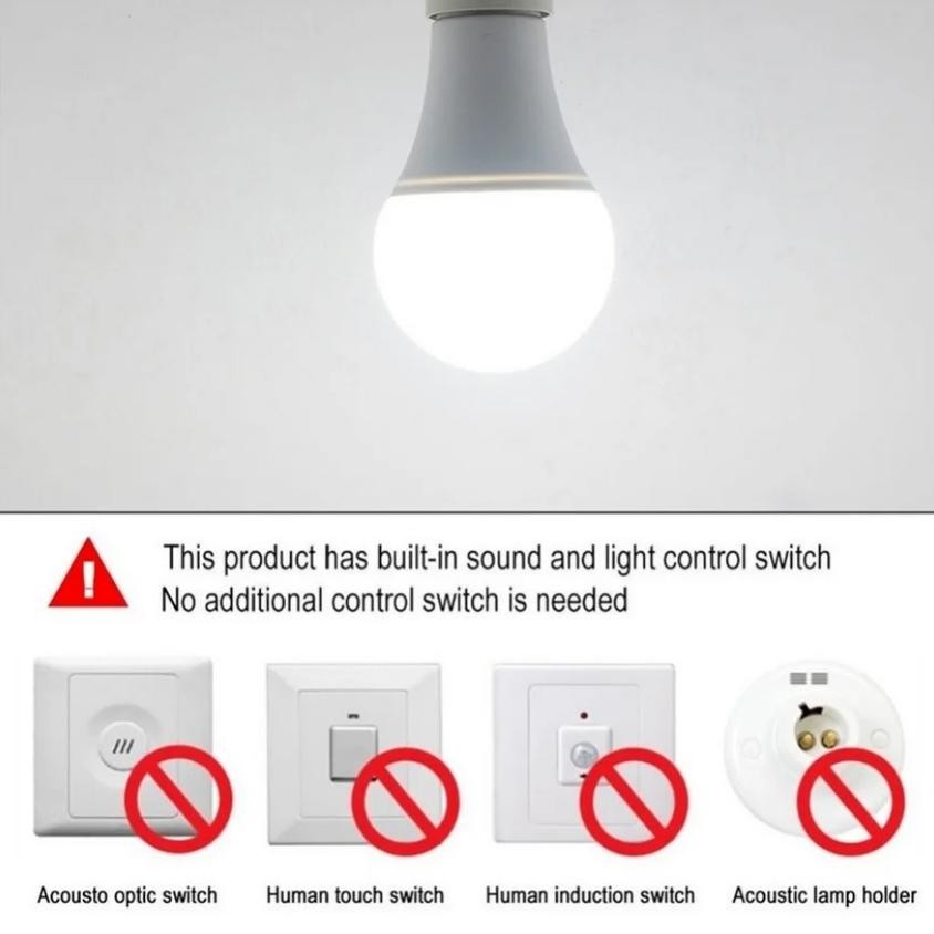 Premium Lampu Sensor Gerak / Lampu Sensor Inframerah Manusia Led / Lampu Bohlam Led Dengan Sensor Ra