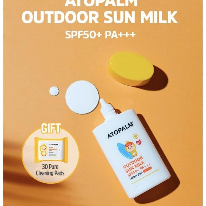 Sale Atopalm Kids Aqua Sunscreen Lotion 50 Spf+++ Korea Sunblock Anak Ori