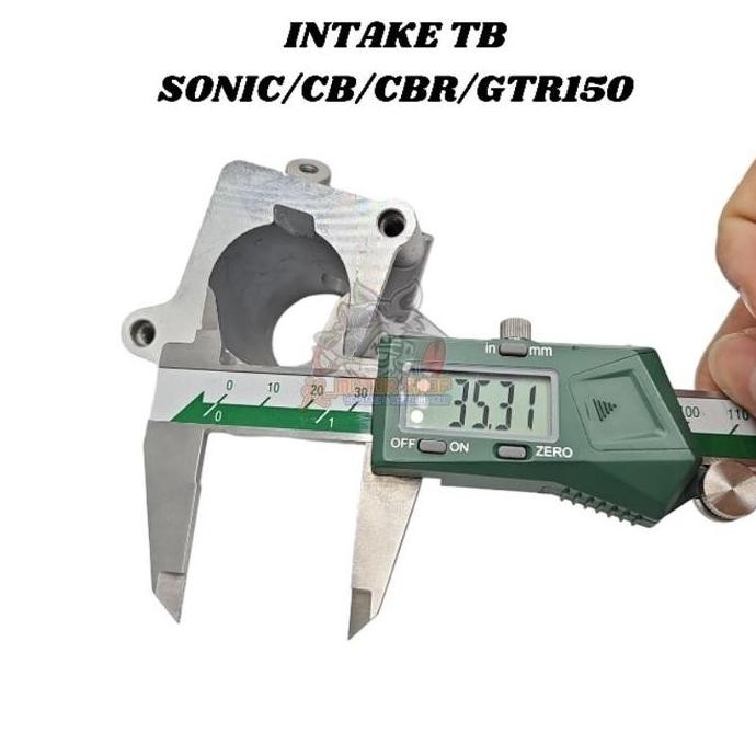 MANIFOLD INTAKE INTEK TB THROTTLE BODY DOWNDRAFT SONIC 150 R NEW CB150 R NEW CBR150 R SUPRA GTR 150 