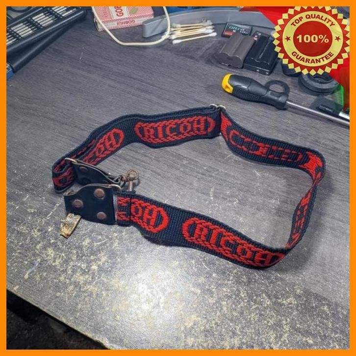 [GRO] VINTAGE RICOH CAMERA STRAP CLOTH TEBAL X PENTAX LEICA CANON CONTAX