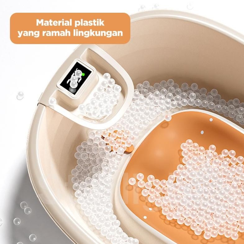 Bak Mandi Bayi JUMBO+Senderan Tempat Mandi Bayi Balita Baby Bathtub Dengan Matras HOE203