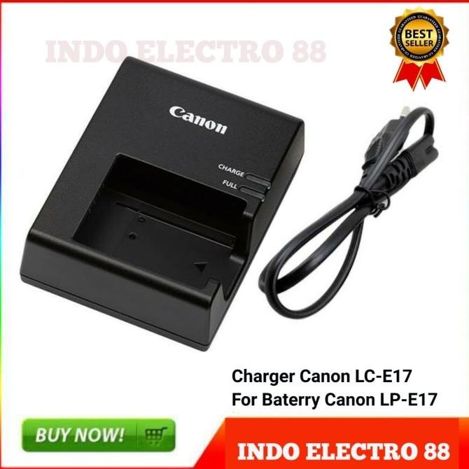 Produk Baru Charger Kamera Canon Eos 750D 760D 8000D Rebel T6i T6 M3 M5 - LC-E17