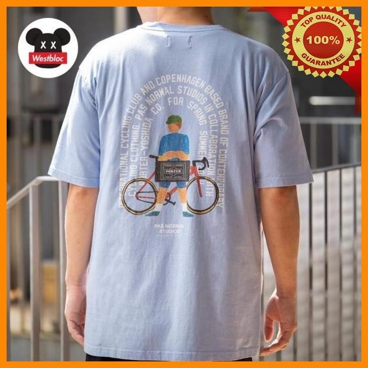 [WES] PORTER X PAS NORMAL STUDIOS T-SHIRT TEE KAOS PNS - NOT BIKE BICYCLE SEPEDA OUTFIT BIB SHOULDER